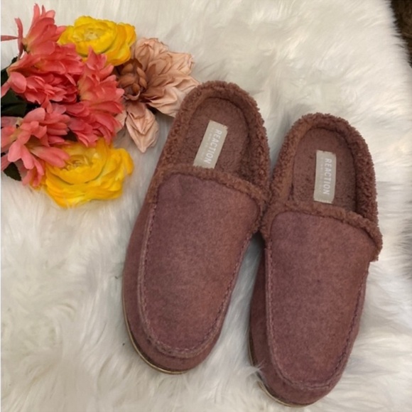 Mule Sherpa Slide Clogs Kenneth Cole Sz 8.5 - Picture 2 of 6